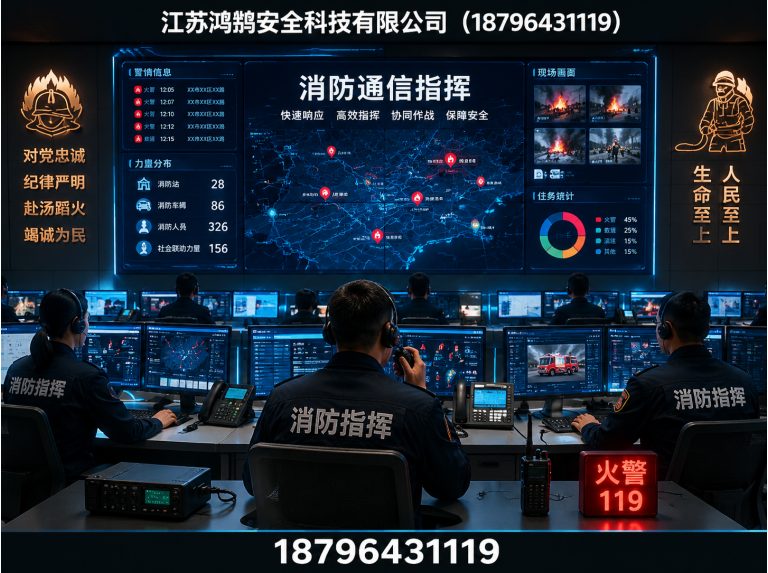 厦门应急指挥系统展示图